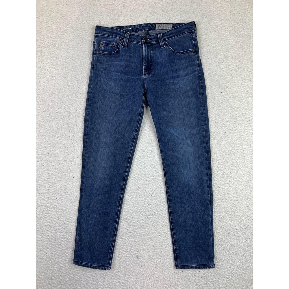 AG Adriano Goldschmied‎ Prima Ankle Jeans Womens 26R Blue Cigarette Leg Slim